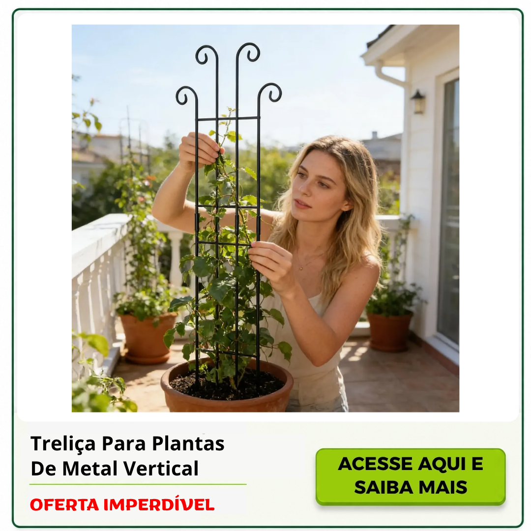 treliça para plantas