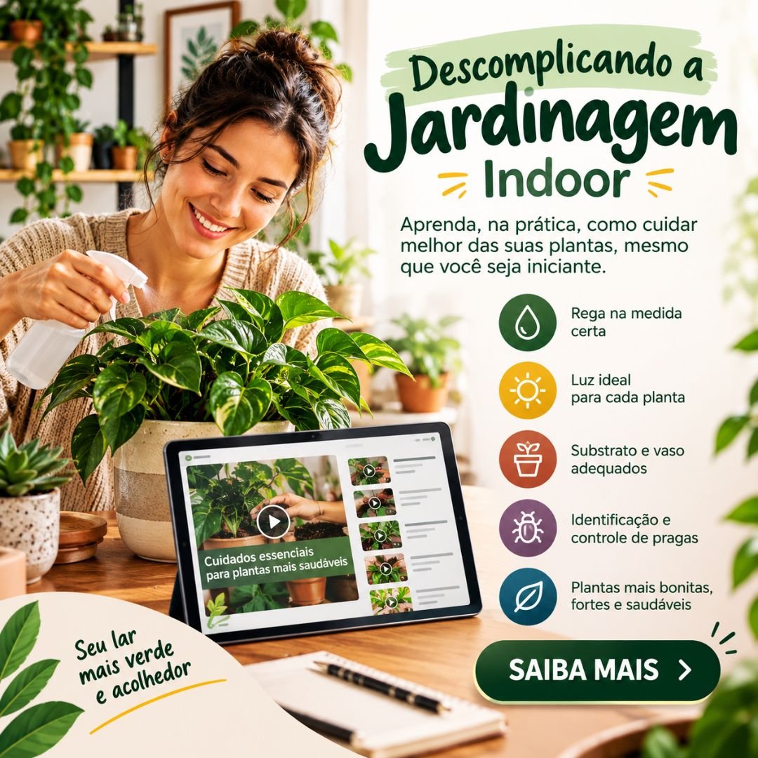 jardinagem dentro de casa