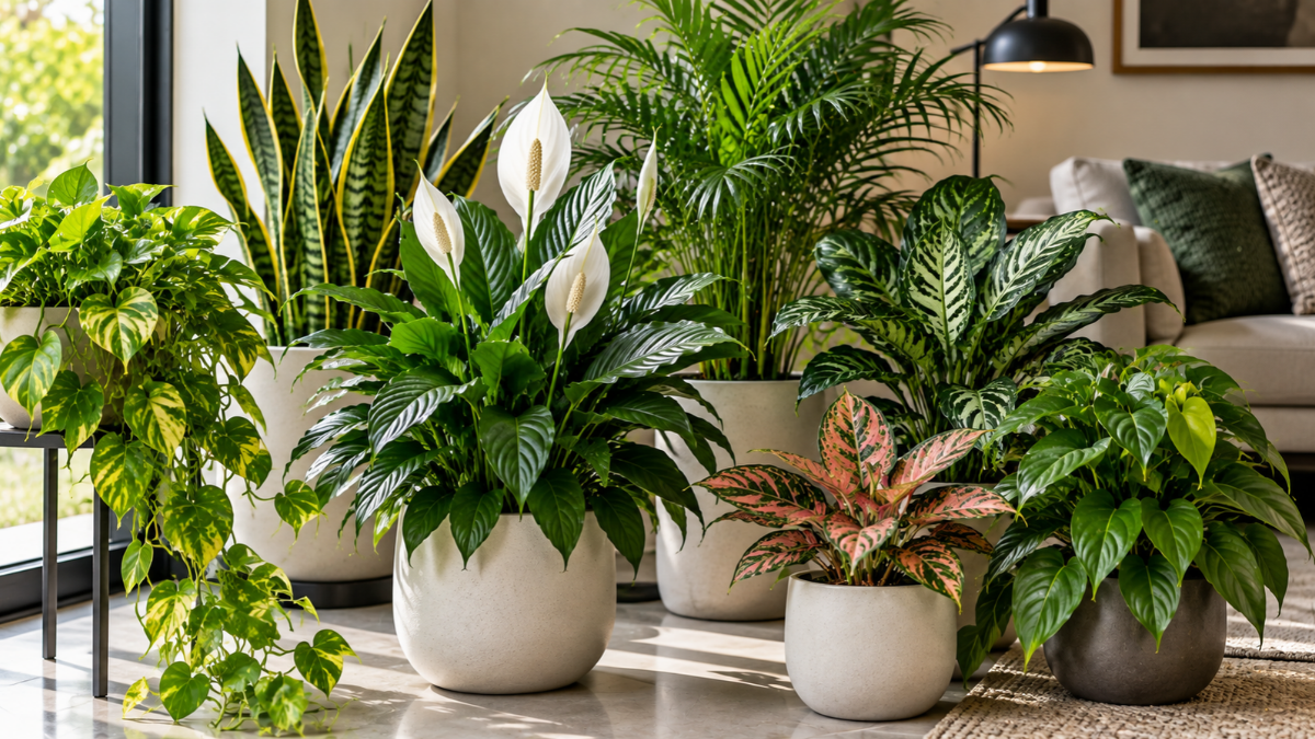 Plantas para dentro de casa sem sol em ambiente interno com pouca luz